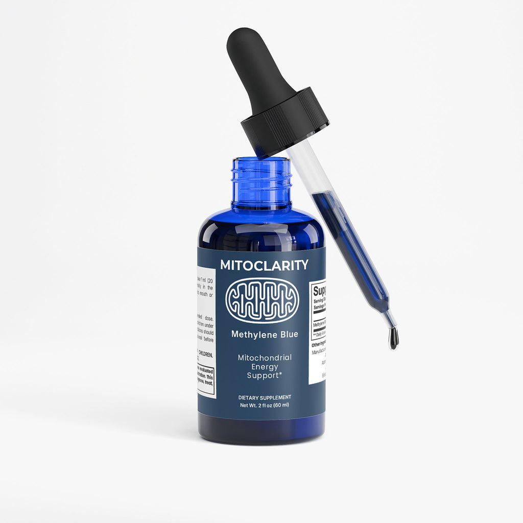 MitoClarity Methylene Blue Drops — 3 Bottles
