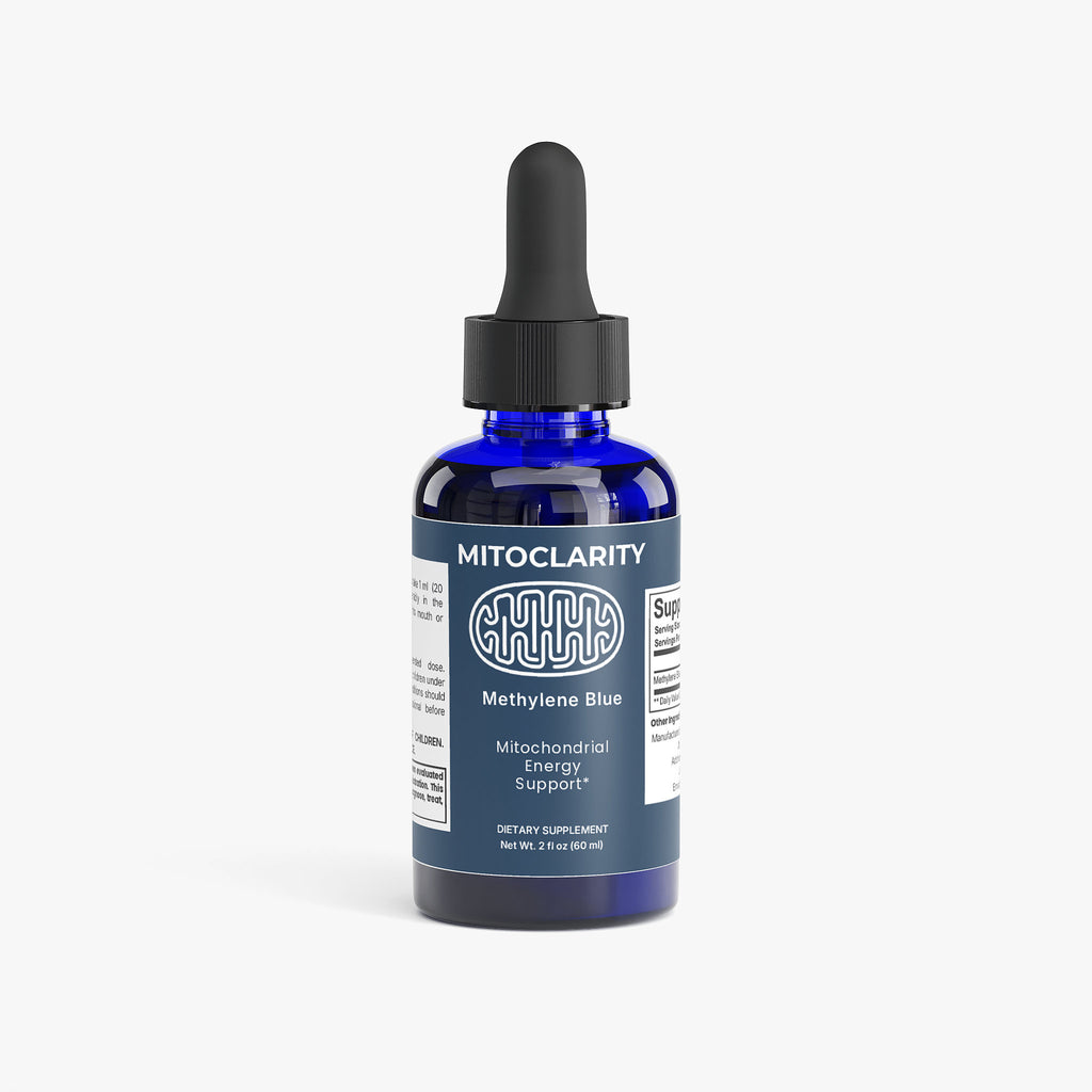 MitoClarity Methylene Blue Drops — 3 Bottles