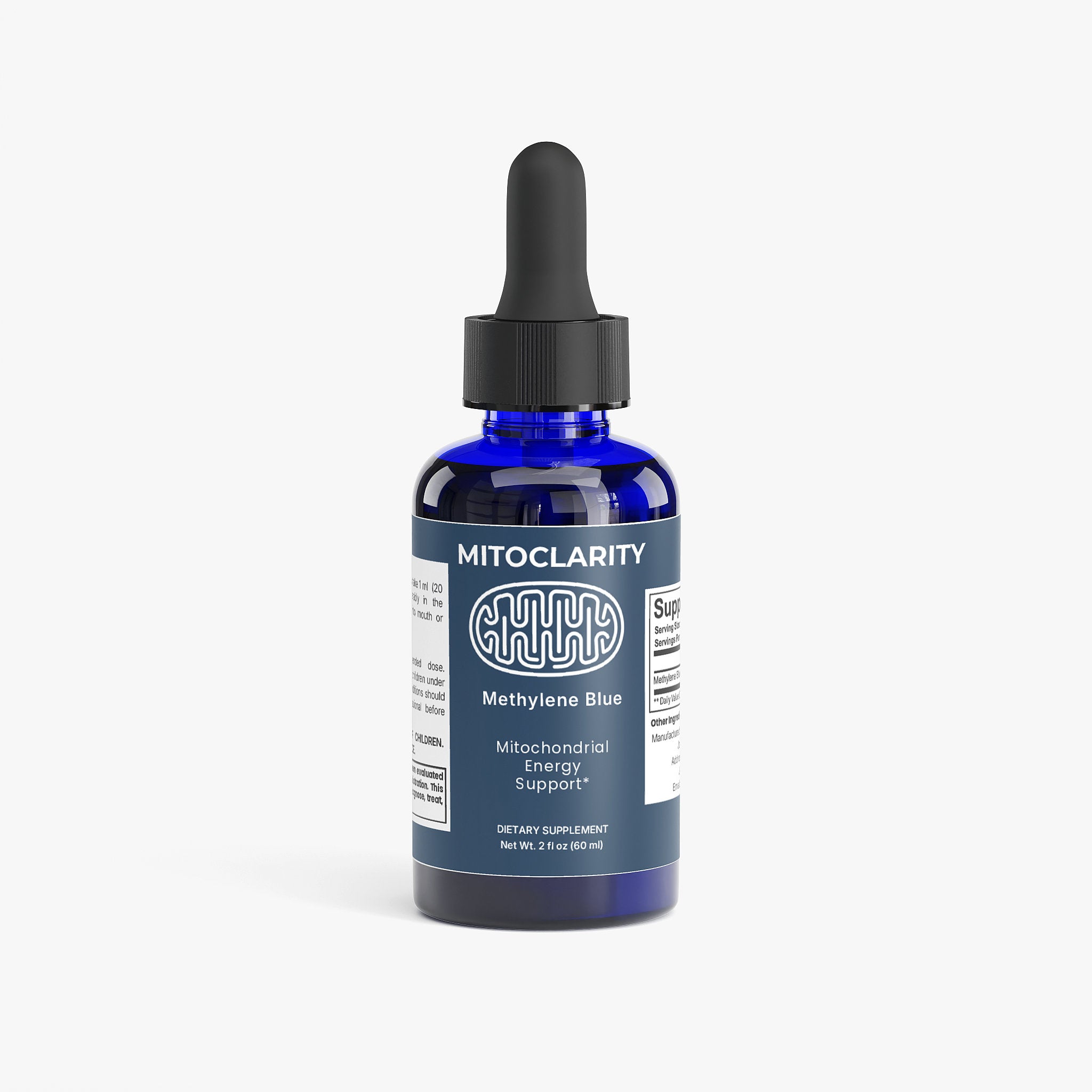 MitoClarity Methylene Blue Drops — 3 Bottles
