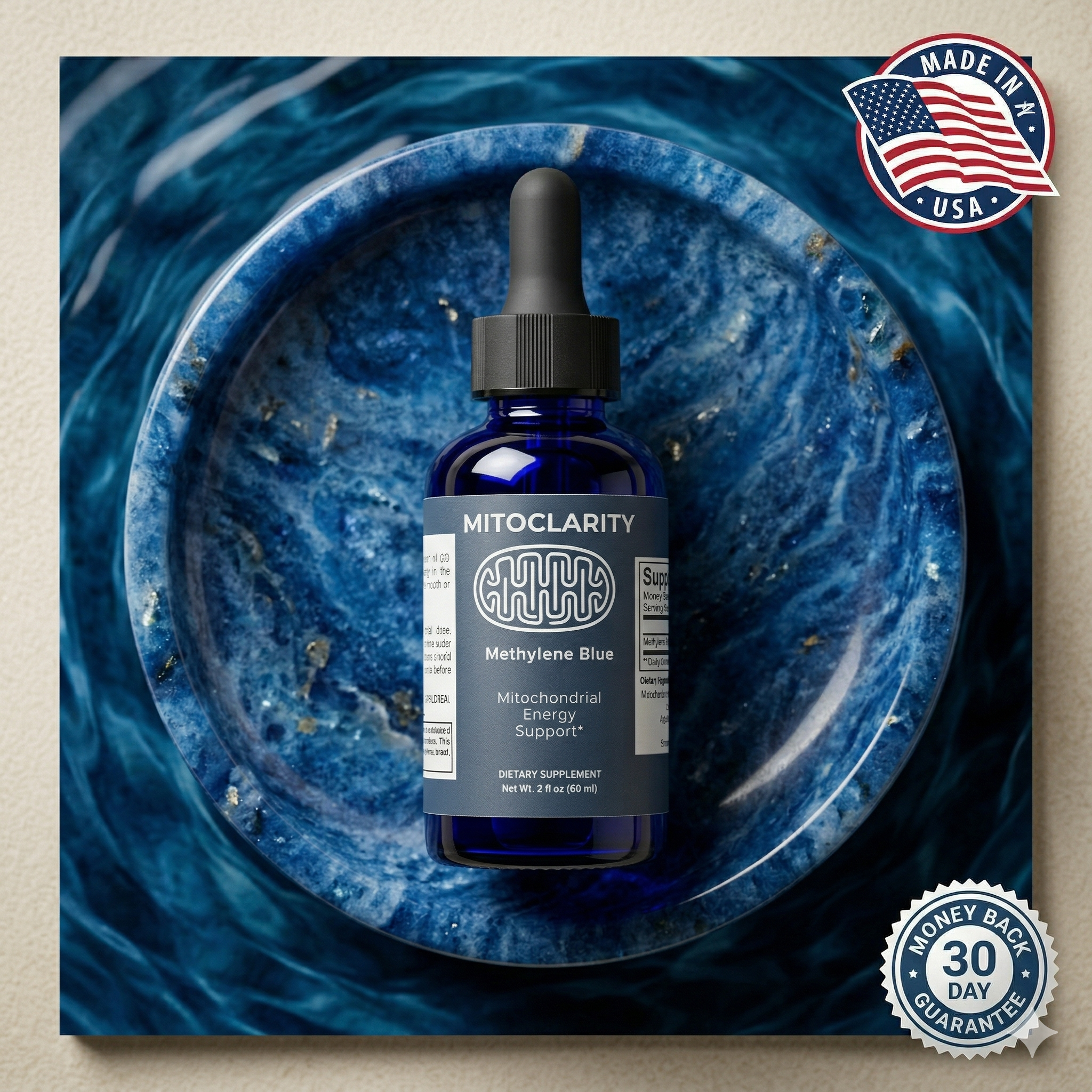 MitoClarity Methylene Blue Drops — 1 Bottle